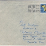 Schweiz - 40 Rp. Juventute 1950 Schmetterling Brief Zürich - Düsseldorf 1951