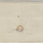 Hamburg - Th&T-Postamt Portobrief n. Wohlen/Schweiz 1841 Faltbrief ohne Inhalt
