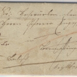 Württemberg - Tuttlingen 1823 Portobrief n. Überlingen 1823 L1 Duttlingen Inhalt