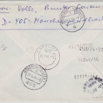 DDR - Aeroflot 1st-Flug Berlin-Moskau Luftpost Eilbrief Berlin 1981