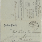 DR - Der Stosstrupp, Zeitung der Armeeabt. K, Vertriebsstelle 4 Feldpostbrief