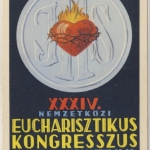 Ungarn - Eucharisztikus Kongresszus Budapest 1938 farb. Ansichtskarte ungelaufen