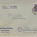Kontrollrat - (19) Aschersleben 1946 Drucksache n. Köthen 1946 - Stempel !