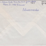 BRD - Freudenstadt - Achern - SPANIEN Nachsendebrief 1985 FORMNUMMER
