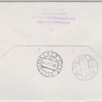 BRD - Bundeswehr Unterstützungsverband Somalia Feldpostbrief i.d. SLOWAKEI 1993