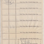 BRD - 3x50 Pfg. I&T Paketzustelliste Poststelle II Gebroth 30.4.1976
