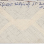 DDR - Saalfeld (Saale)-Remschütz Ra1 Stadtpoststelle Brief n. Eisenach 1957 RR!