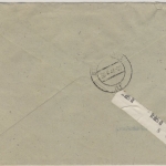 Bizone - 24+60 Pfg. Arbeiter Band/Netz Einschreibebrief Vaihingen Stuttgart 1948