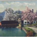 Österreich - Bahnpost (Unterach)-Kammer-Vöcklabruck 260 Karte n. Wien 1916