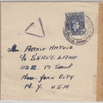 Nigeria - Lagos 1943 Zensurbrief n. USA- Doppelzensur