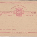 Cabo-Verde (Kapverdische Inseln) - 20 R. Ganzsache Postkarte ungebraucht