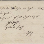 Baden - Villingen L1 a. Zeitungs-Conto 1871