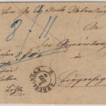 Baden - Überlingen 1868 Nachnahmebrief n. Buggensegel m. Inhalt