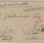 Baden - Donaueschingen (L1) Nachnahmebrief n. Sumpfohren Faltbrief ohne Inhalt