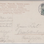 Skifahren Gruss a.d. Harz farb. Juxkarte Sanct Andreasberg Charlottenburg 1906