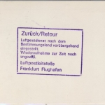 BRD - Luftpostkarte n. KAMBODSCHA Retour-Stempel SST Peine 1980
