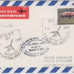 DDR - Interflug 1st-Flug Luftpostkarte Berlin - Maputo MOSAMBIQUE 1979