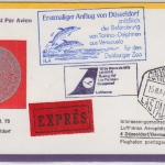 Spanien - Lufthansa Sonderflug Delphin-Beförderung Las Palmas - Düsseldorf 1975