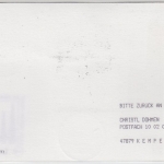 Aserbaidschan - Lufthansa 1st-Flug Baku - Frankfurt Luftpostkarte 1995