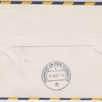 Colombia - Lufthansa 1st-Flug Bogota - Frankfurt Luftpostbrief 1967