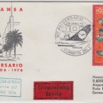 Uruguay - Lufthansa Sonderflug 50 J. Luftpostverbindung n. Südamerika Montevideo