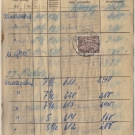Berlin - 15 Pfg. Bauten I Einlieferungsbuchseite Berlin SW77 - 1951