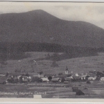 Böhmen - Wallern i. Böhmerwald bayrische Ostmark sw-Fotokarte gelaufen 1942
