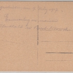 Weißrussland - Brest-Litowsk zerstörte Häuser sw-AK ungelaufen rs. dat. 1917