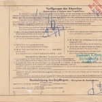 BRD - 80 Pfg. Heuss II Dreierstreifen Paketkarte n. BELGIEN Sechshelden 1961