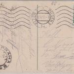 CSSR - Pilsen Böhmen Marktplatz farbige Ansichtskarte gelaufen 1910