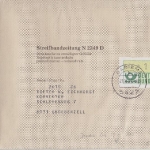 BRD - 100 Pfg. ATM Zeitungsstreifband Bad Ems - Gröbenzell 1982