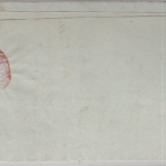 Baden - Bischofsheim a.R. K2 Nachnahmebrief n. Lichtenau (?) 1845 - mit Inhalt