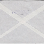 BRD - 150 Pfg. I&T 3er-Str. Unterrand Einschreiebrief n. UNGARN Hirschhorn 1992