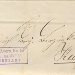 Bayern - Kusel Bruchsal Altenglan 1885 Dienstbrief Wendebrief m. Inhalt