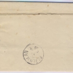 Bayern - Kusel Bruchsal Altenglan 1885 Dienstbrief Wendebrief m. Inhalt