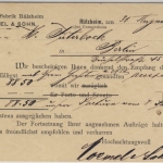 Bayern - Ruelzheim 1901 K1 5 Pfg. Ganzsache priv. Zudruck Zigarrenfabrik Moekel