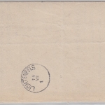 DR/Bayern - Sonneberg 1880 Ra3 Postzustellurkunde n. Lichtenfels Nachporto