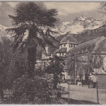 Österreich - Tirol, Meran Casino nuovo sw-Ansichtskarte gelaufen 1926