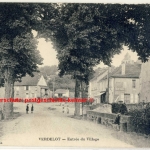 Frankreich - Verdelot Dep. Seine-et-Marne Entree du Village sw-AK/Feldpost 1914