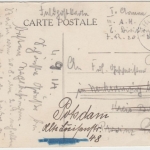 Frankreich - Verdelot Dep. Seine-et-Marne Entree du Village sw-AK/Feldpost 1914