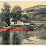 Belgien - Martelange Ardennes Bigonville sw-AK/Feldpost n. Chemnitz 1917