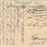 Belgien - Martelange Ardennes Bigonville sw-AK/Feldpost n. Chemnitz 1917