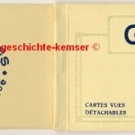 Belgien - Gand Cartes vues Detachables 10 Ansichten !! im Büchlein ca. 1915 Nels