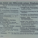 Berlin - Mitgliedskarte Hilfsverein Angestellte Omnibus-Actien-Gesellschaft 1928