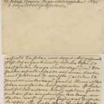 DR - Marine/Wilhelmshaven Feldpostbfchen. m. Einlagekarte (Abb. Kreuzer) 1915
