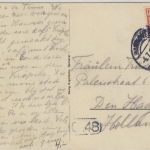 Niedersachsen - Hannover Ernst August Platz sw-AK gelaufen 1914 n. Holland