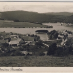 BRD - (16) Heringhausen ü. Korbach Landpoststpl. sw-AK n. Elmenhorst 1954