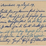 Bayern - 7 1/2 Pfg. Hupp Ganzsache+Zusatz Bad Reichenhall - München 1919