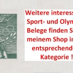 BRD - Olympiade 1972 Kiel Olympische Segelwettbewerbe Sonder-R-Zettel + SST