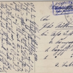 Bayern - Mitterskirchen T. Hirschhorn Posthilfstelle viol Ra3 Feldpostkarte 1915